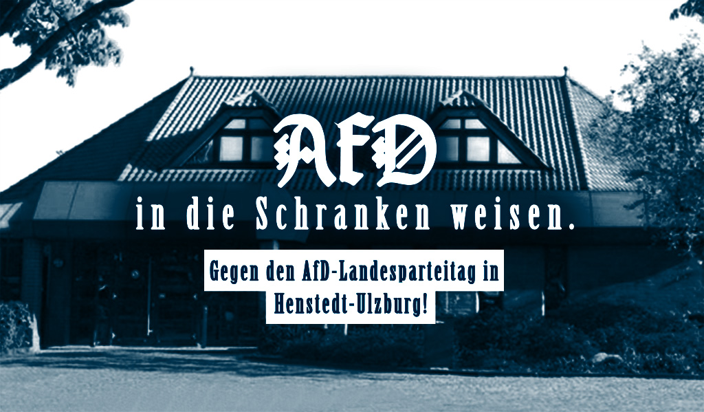 Nachtreten – gegen den AfD-Landesparteitag in Henstedt-Ulzburg!